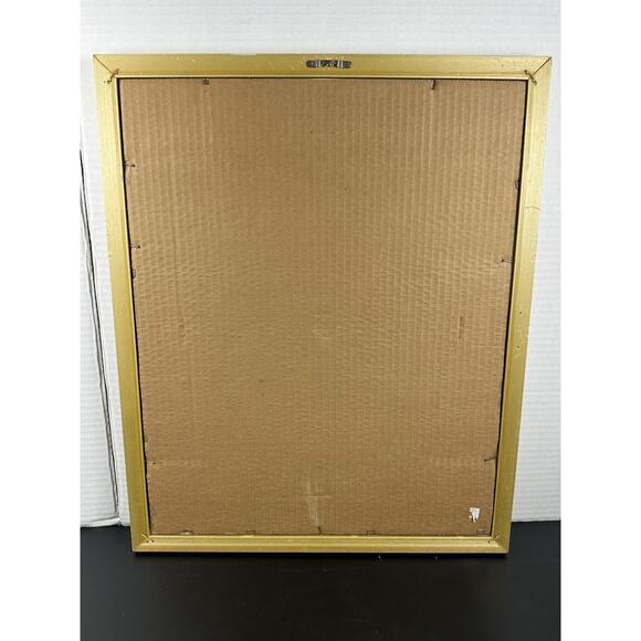 Vintage THE LULLABY By Bessie Pease Gutman Wood Frame Ivory Mat Art Print - Picture 10 of 10